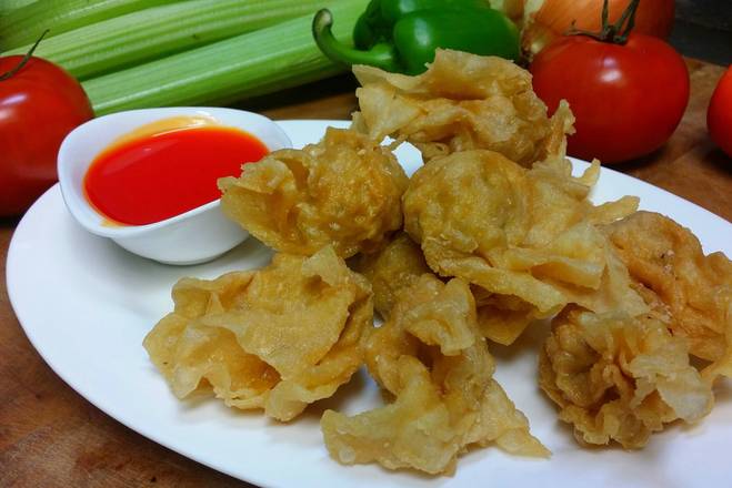 Deep Fried Wonton (10 pcs)               炸云吞